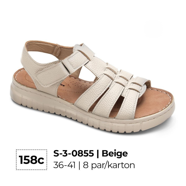 Sandały płaskie damskie Roz 36-41 / 8 par